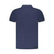 Accademia Militare Blue Cotton Polo Shirt