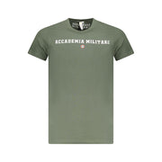 Accademia Militare Green Cotton T-Shirt