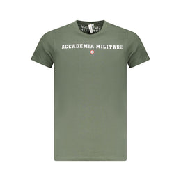 Accademia Militare Green Cotton T-Shirt