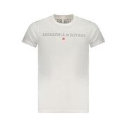 Accademia Militare White Cotton T-Shirt