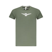 Accademia Militare Green Cotton T-Shirt