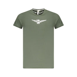 Accademia Militare Green Cotton T-Shirt
