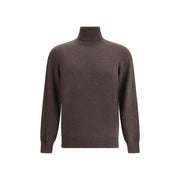 Brunello Cucinelli Brown Cashmere Cashmere Sweater