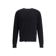 Dsquared² Black Wool Sweatshirt