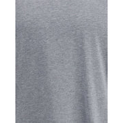 Brunello Cucinelli Gray Cotton T-Shirt