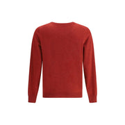 Brunello Cucinelli Red Cashmere Cashmere Sweater