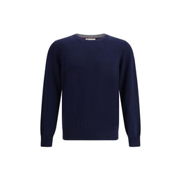 Brunello Cucinelli Blue Cashmere Cashmere Sweater