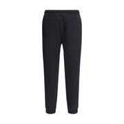 Brunello Cucinelli Black Cotton Joggers (Workout Pants)