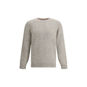 Brunello Cucinelli Gray Alpaca Vicugna Pacos Sweatshirt