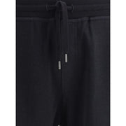 Brunello Cucinelli Black Cotton Joggers (Workout Pants)