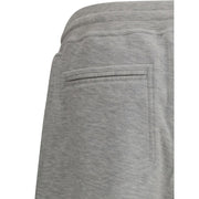 Brunello Cucinelli Gray Cotton Joggers (Workout Pants)