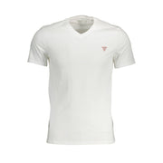 Guess Jeans Bianco Cotton Men T-Shirt