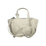 Calvin Klein White Polyester Handbag