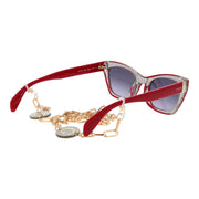 Guess Red Plastic Sunglasses