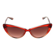 Guess Burgundy Plastic Sunglasses