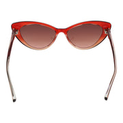 Guess Burgundy Plastic Sunglasses