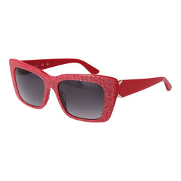 Guess Red Acetate Sunglasses