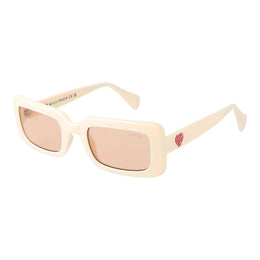 Guess Beige Plastic Sunglasses