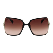Max Mara Black Metal Sunglasses