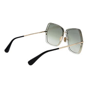 Max Mara Green Metal Sunglasses