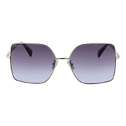 Max Mara Silver Metal Sunglasses