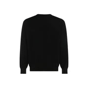 Brunello Cucinelli Black Fleece Wool Sweatshirt