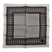 Dolce & Gabbana Multicolor Patterned Square Men Foulard Scarf