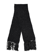 Dolce & Gabbana Black Cashmere Neck Warmer Wrap Shawl Scarf