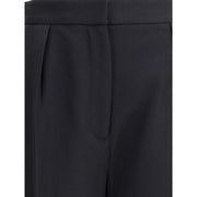 Balmain Black Wool Dress Pants