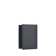 Ferragamo Black Calf Leather Bos Taurus Wallet