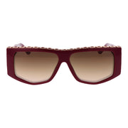 Guess Red Stainless Steel Sunglasses