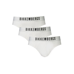 Bikkembergs White Cotton Underwear