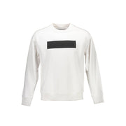 Calvin Klein White Cotton Sweatshirt