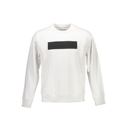 Calvin Klein White Cotton Sweatshirt