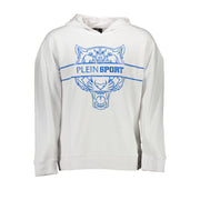 Plein Sport White Cotton Men's Sweater