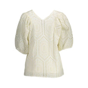 Gant White Cotton T-Shirt