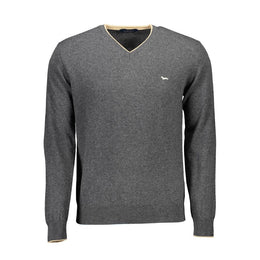Harmont & Blaine Gray Wool Sweater