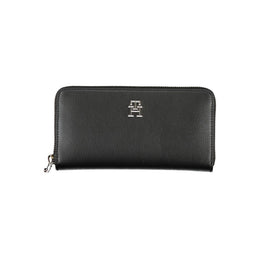 Tommy Hilfiger Black Polyester Wallet