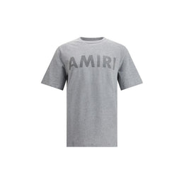 Amiri Gray Cotton T-Shirt