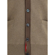 Thom Browne Brown Cotton Cardigan