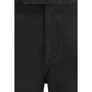 Thom Browne Black Cotton Dress Pants