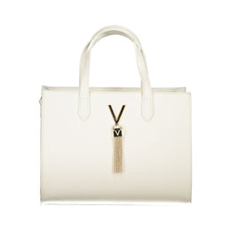 Mario Valentino White Polyethylene Handbag