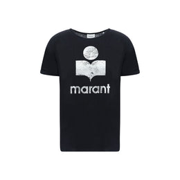 Marant Etoile Black Linen T-Shirt