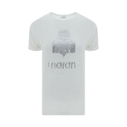 Marant Etoile White Linen T-Shirt