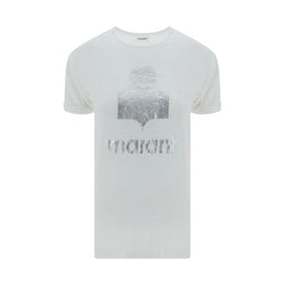 Marant Etoile White Linen T-Shirt