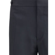 Dsquared² Black Fleece Wool Two-Piece Suit