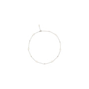 Valentino Garavani Silver Metal Necklace