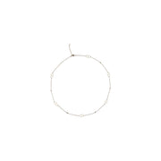 Valentino Garavani Silver Metal Necklace