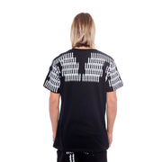 Nicolo Tonetto Black And White Cotton T-Shirt