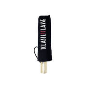 Alviero Martini Prima Classe Black Nylon Umbrella